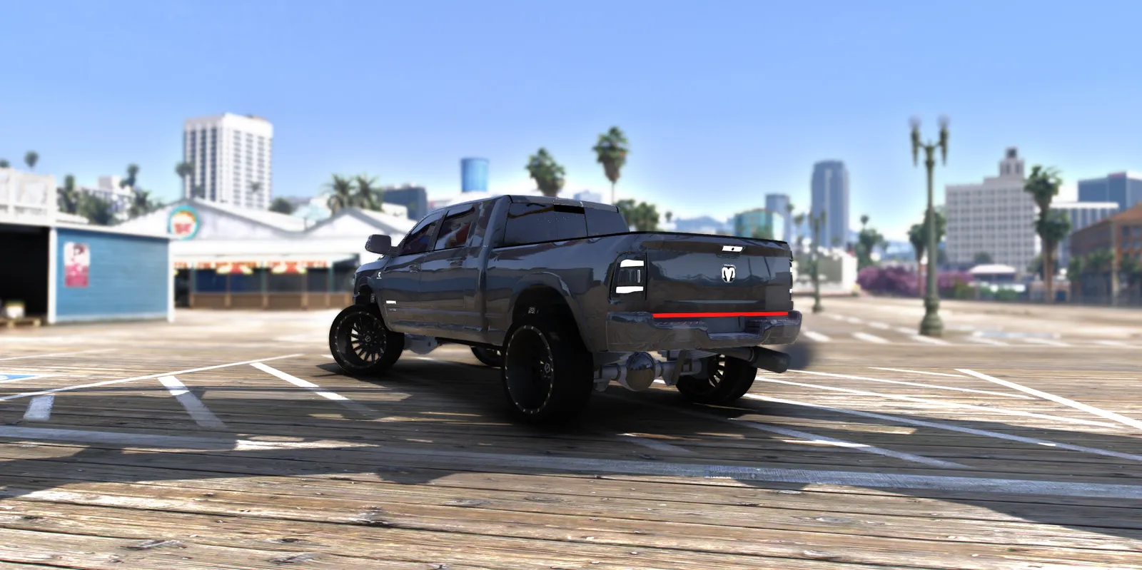 Snoozypb10 Dodge 5th gen megacab FiveM truck, photo 1