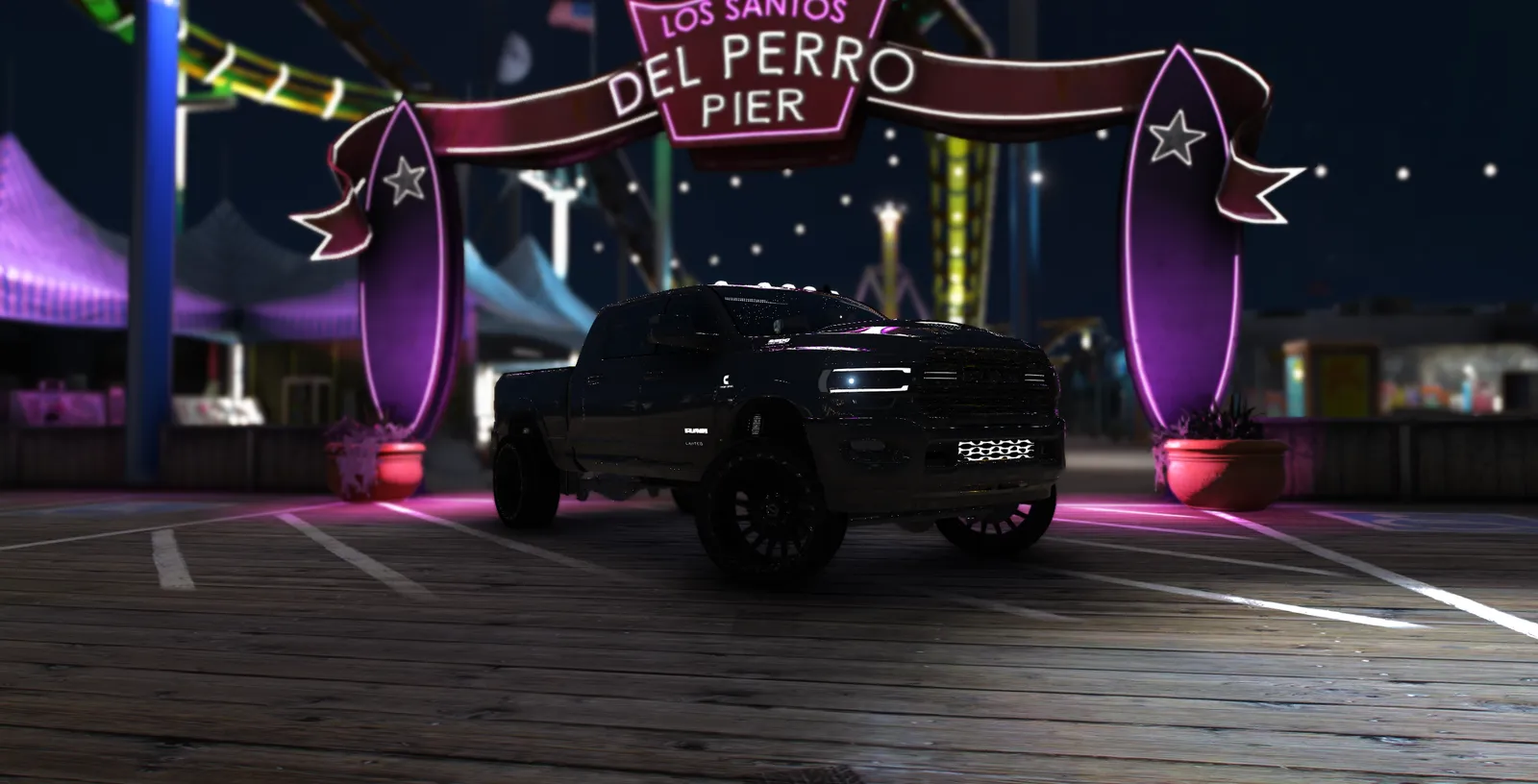 Snoozypb10 Dodge 5th gen megacab FiveM truck, photo 8