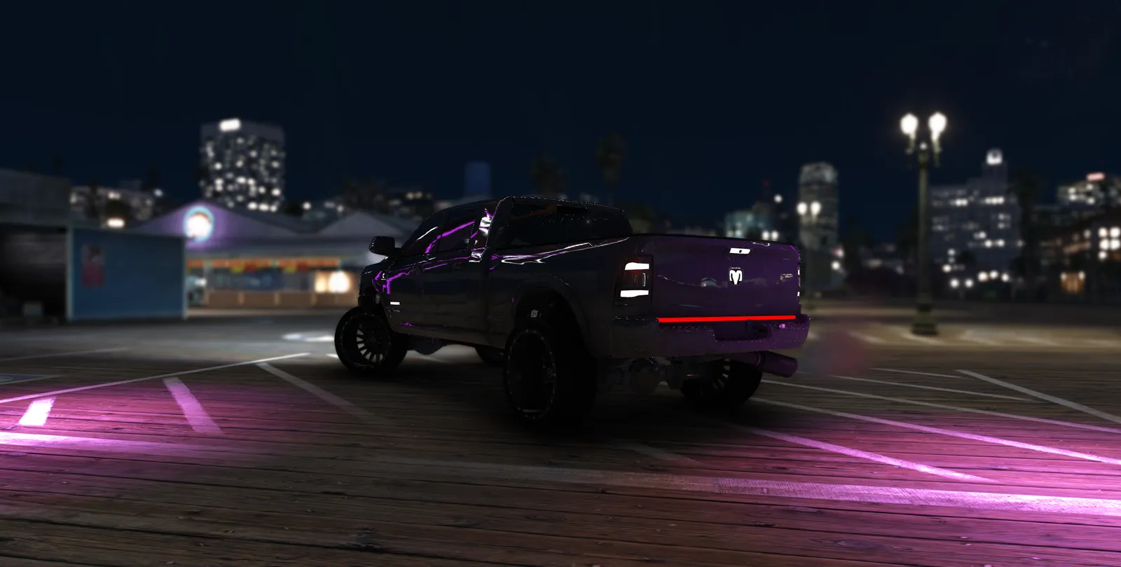 Snoozypb10 Dodge 5th gen megacab FiveM truck, photo 9