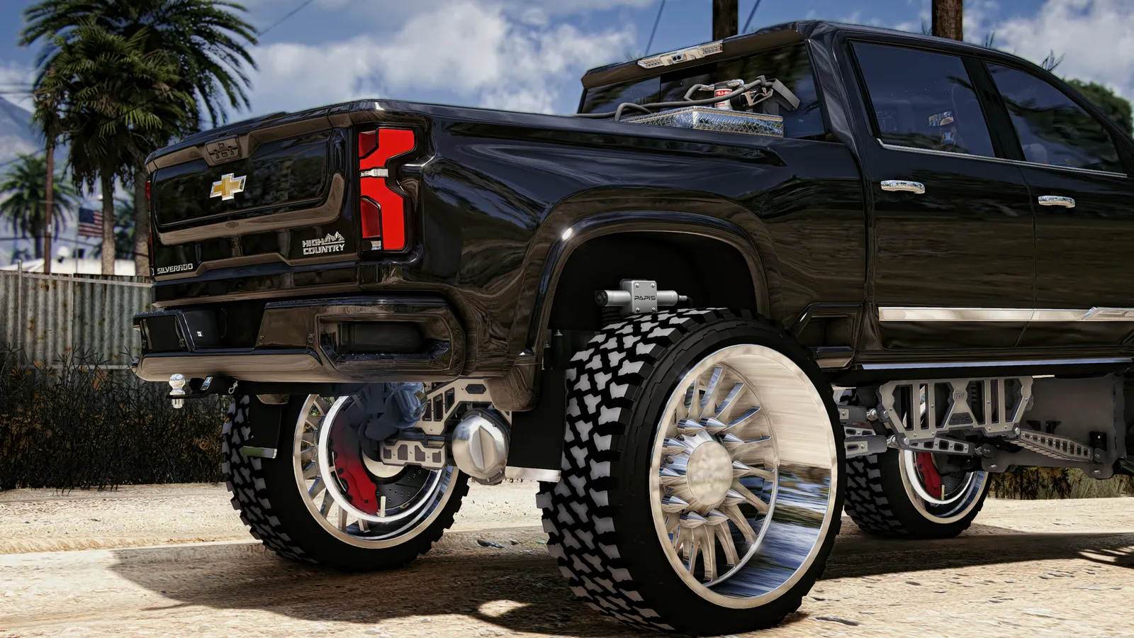 Snoozypb105 Squatted 25 chevy 2500 FiveM truck, photo 5