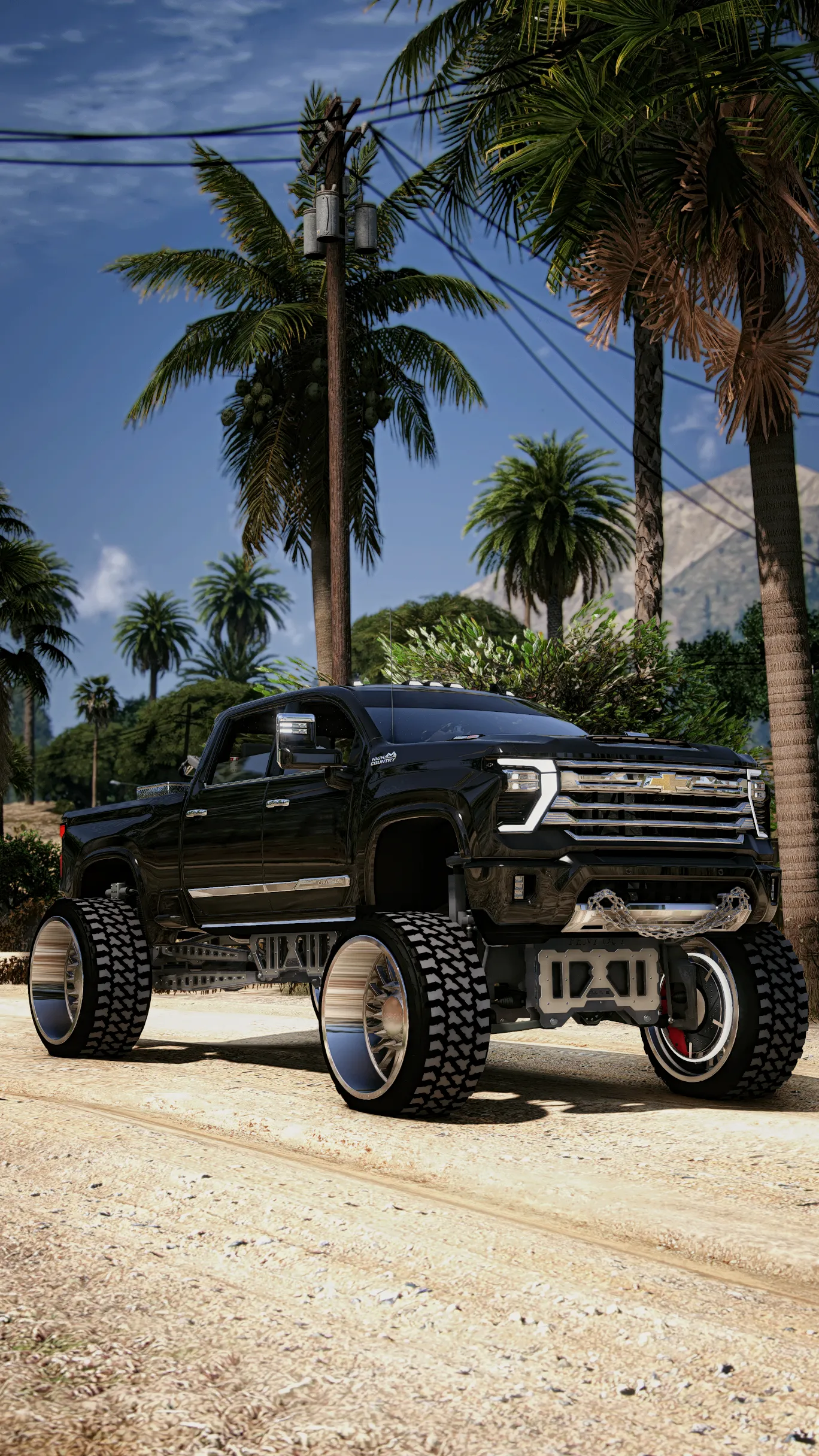 Snoozypb105 Squatted 25 chevy 2500 FiveM truck, photo 8
