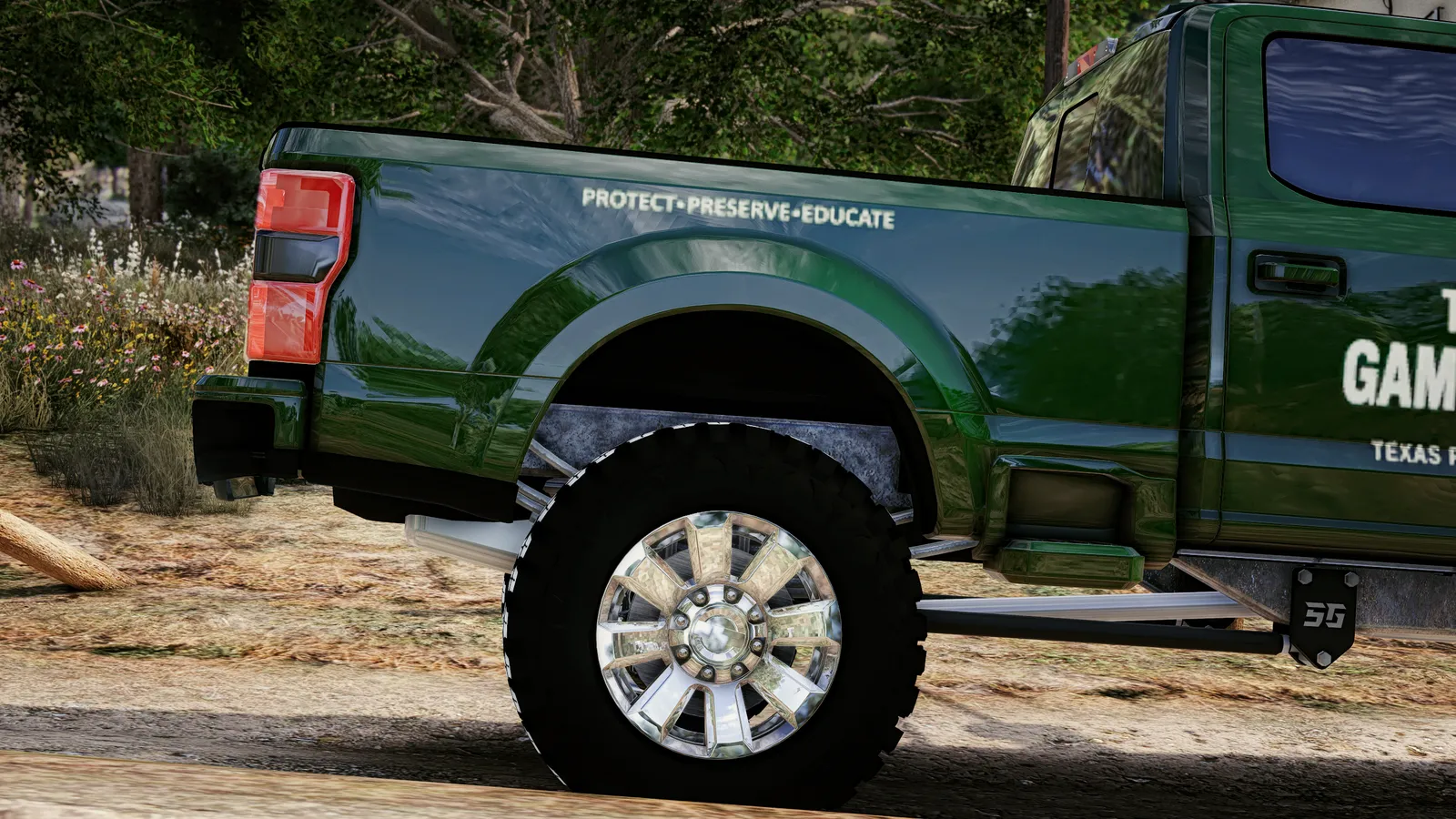 Snoozypb107 25 ford f350 cop FiveM truck, photo 2