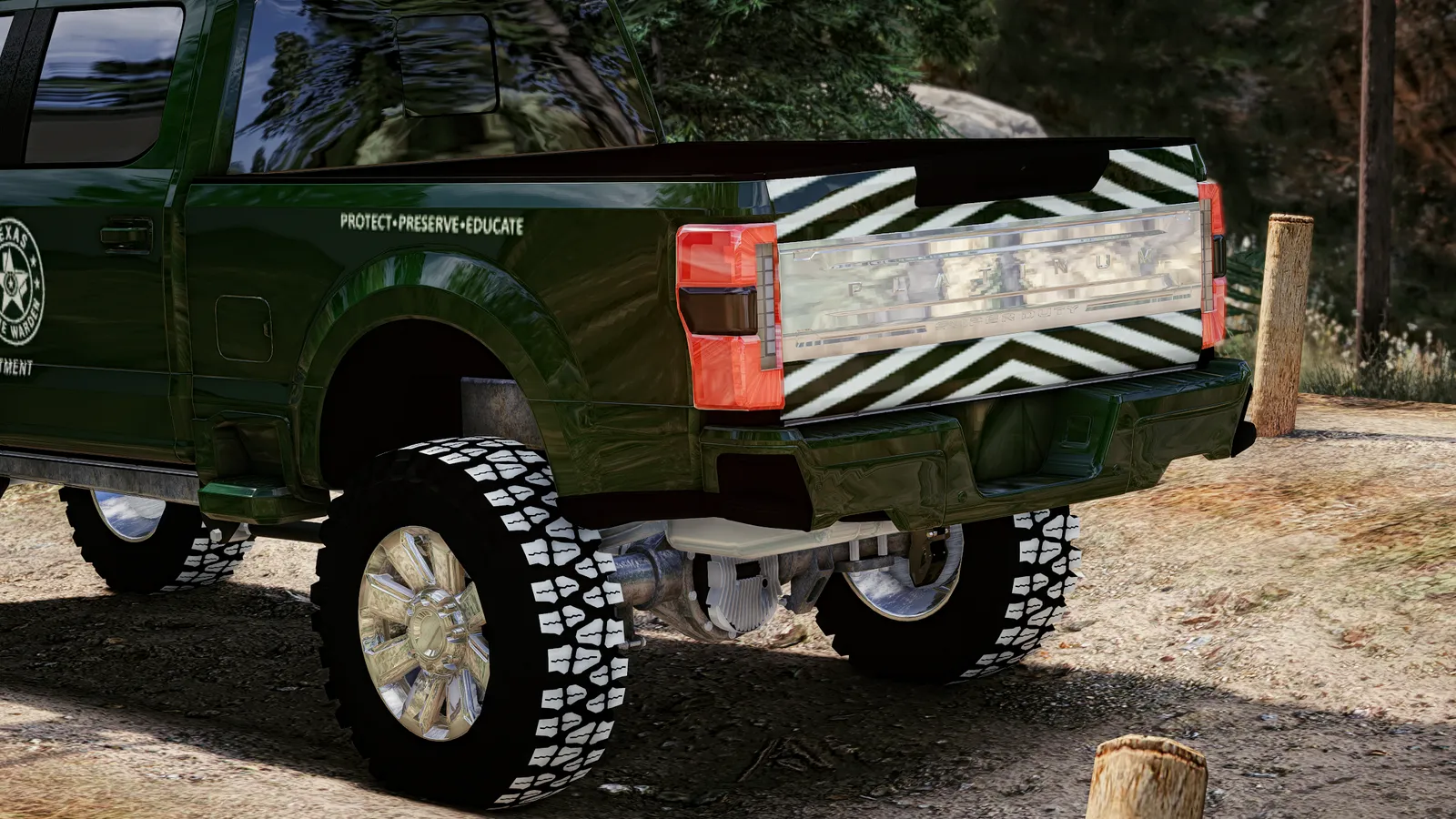 Snoozypb107 25 ford f350 cop FiveM truck, photo 1