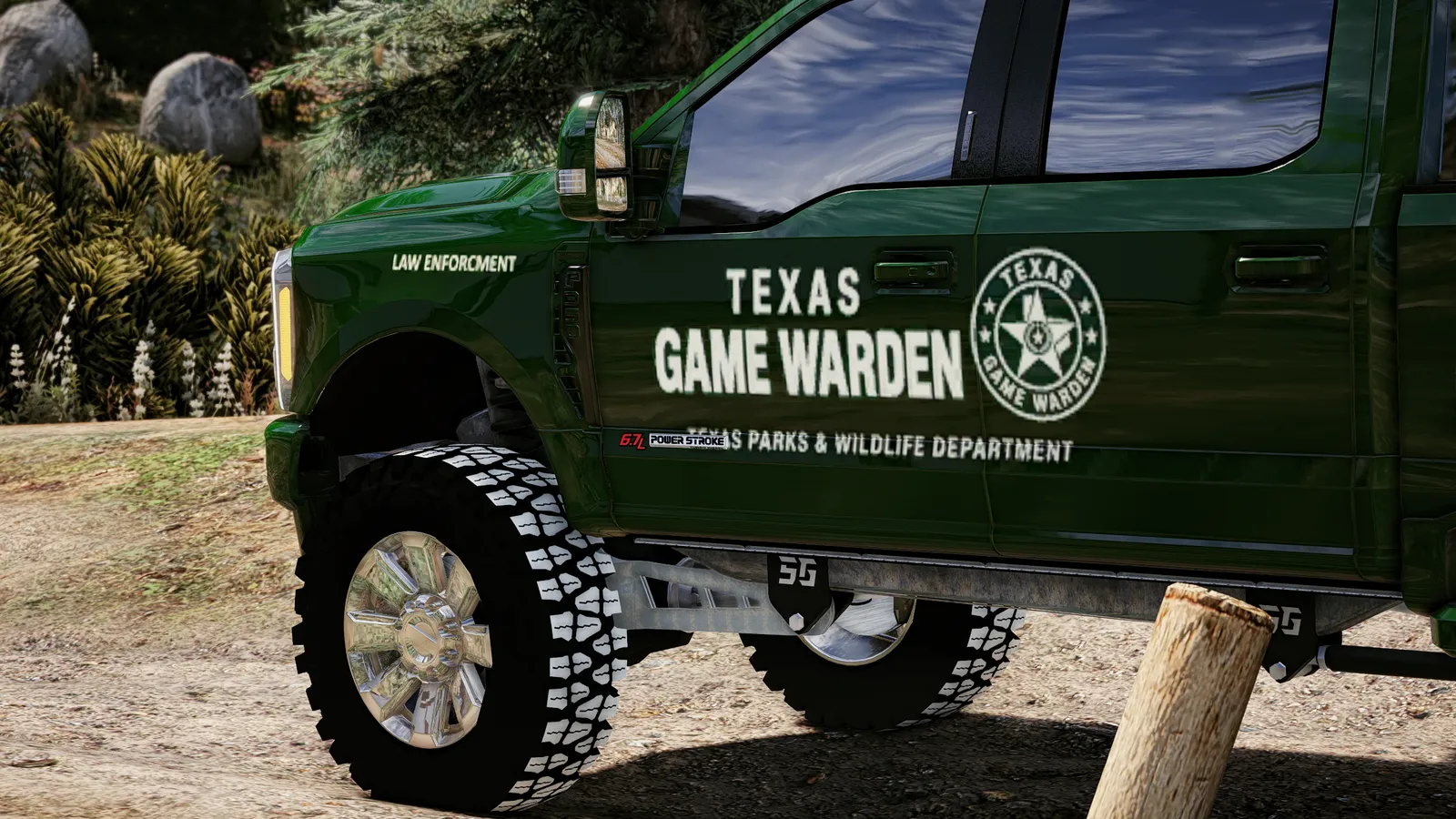 Snoozypb107 25 ford f350 cop FiveM truck, photo 3