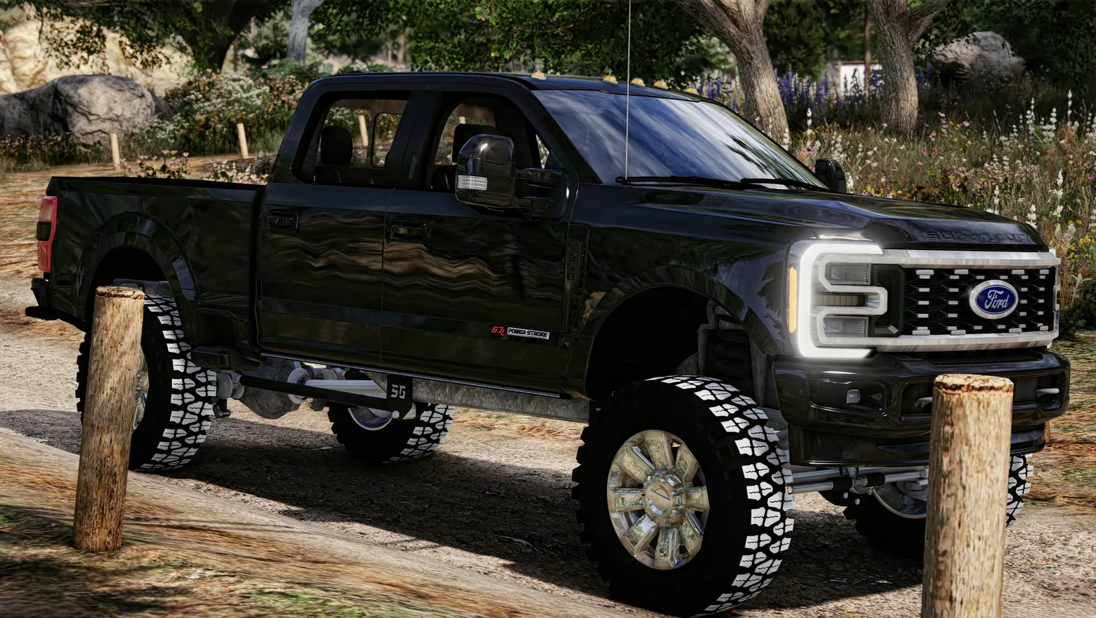 Snoozypb107 25 ford f350 cop FiveM truck, photo 6