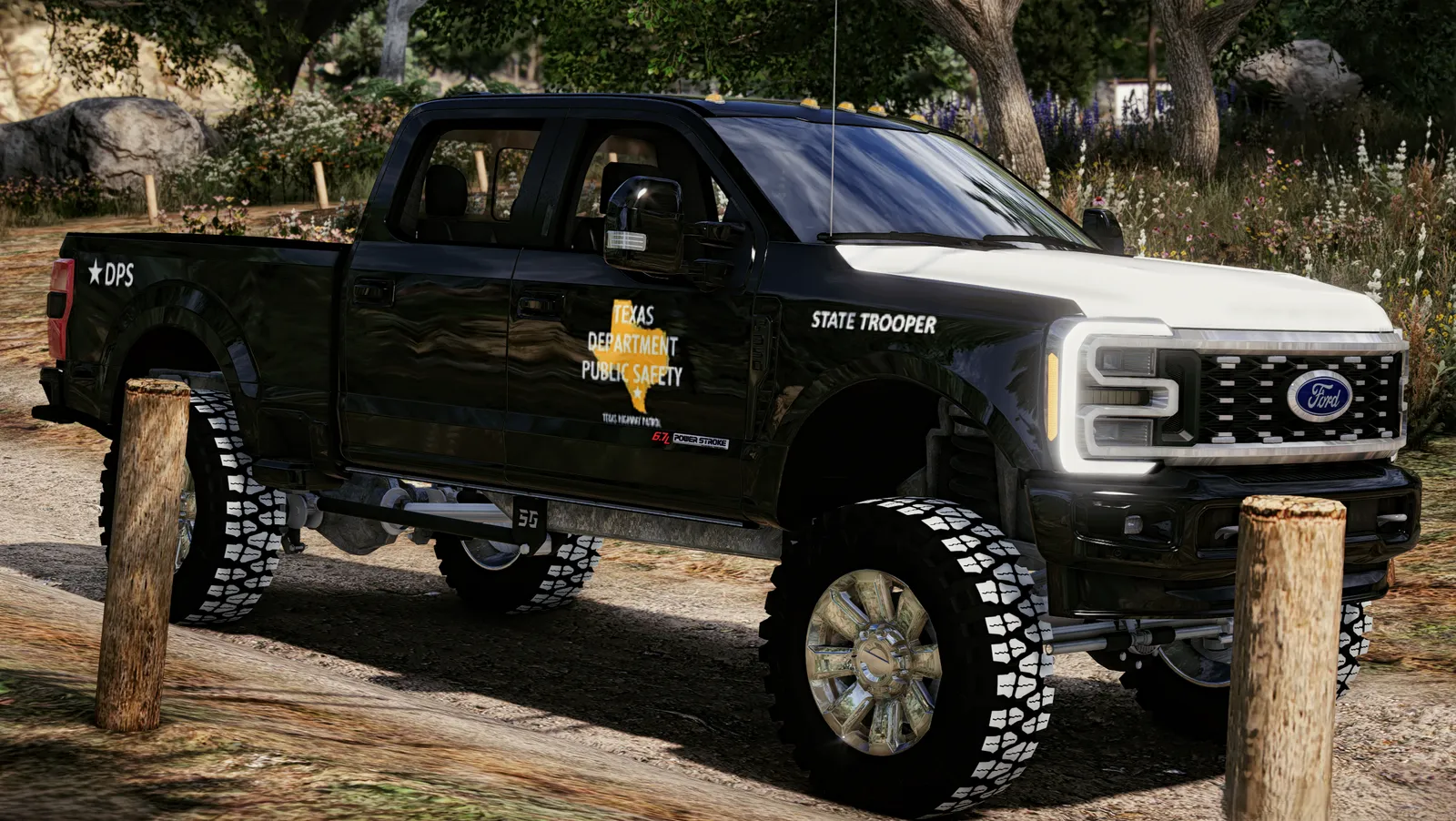 Snoozypb107 25 ford f350 cop FiveM truck, photo 7