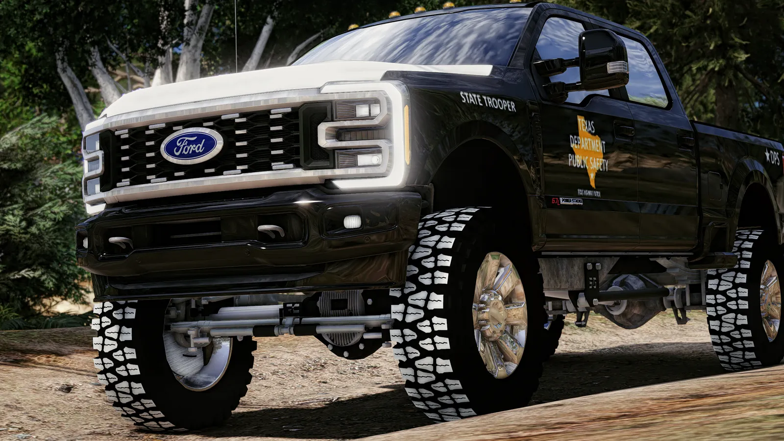 Snoozypb107 25 ford f350 cop FiveM truck, photo 10