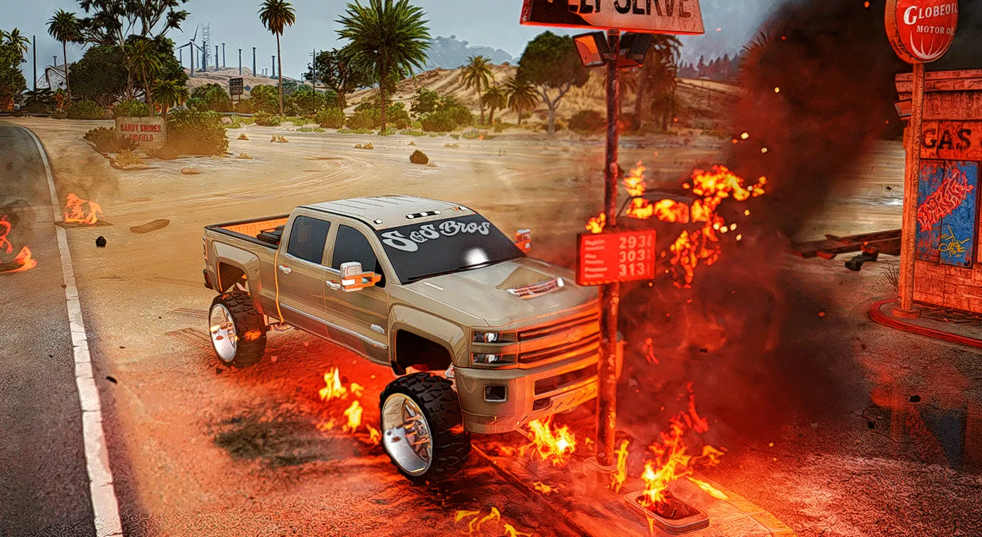 Snoozypb21 2015 2500 chevy FiveM truck, photo 2