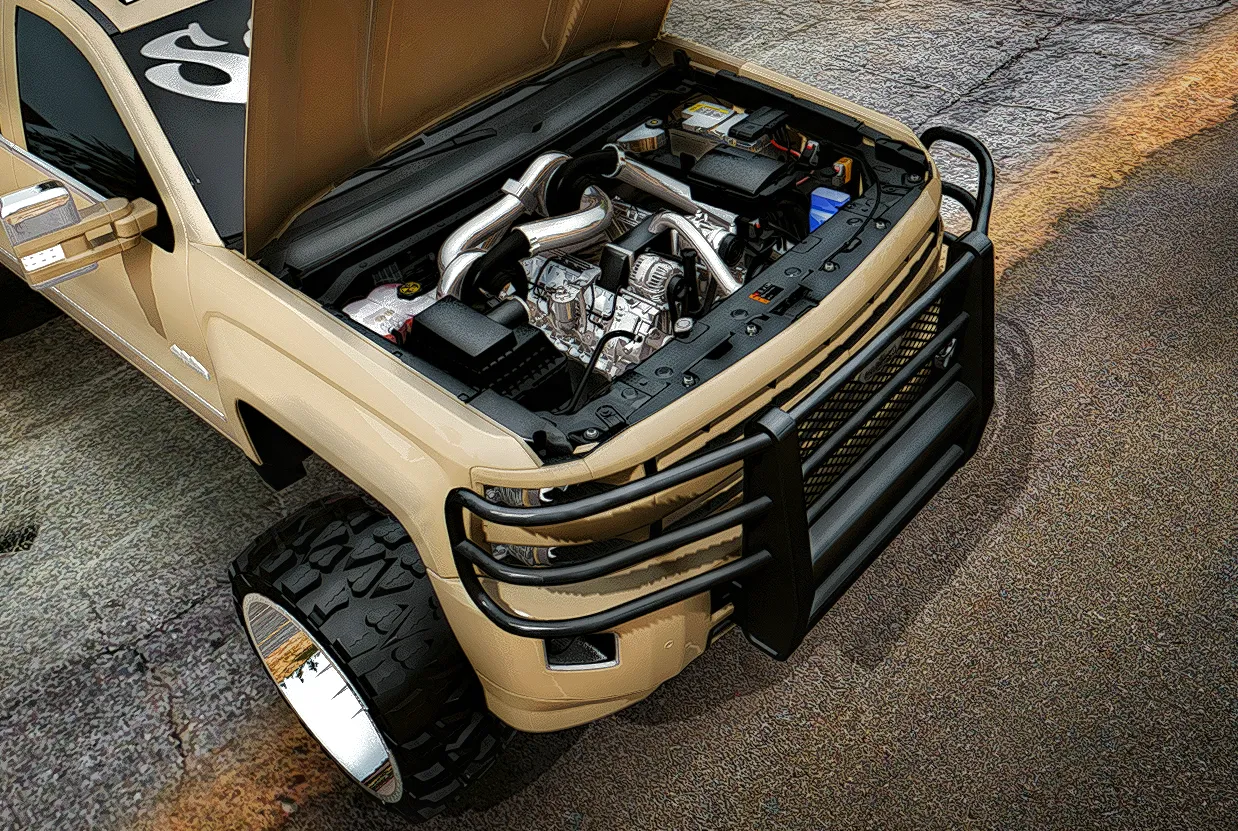 Snoozypb21 2015 2500 chevy FiveM truck, photo 4
