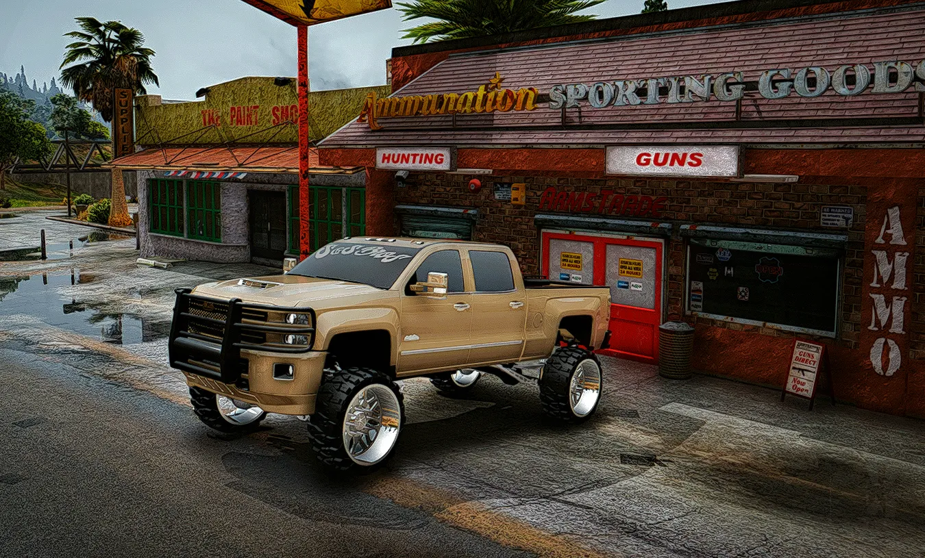 Snoozypb21 2015 2500 chevy FiveM truck, photo 1