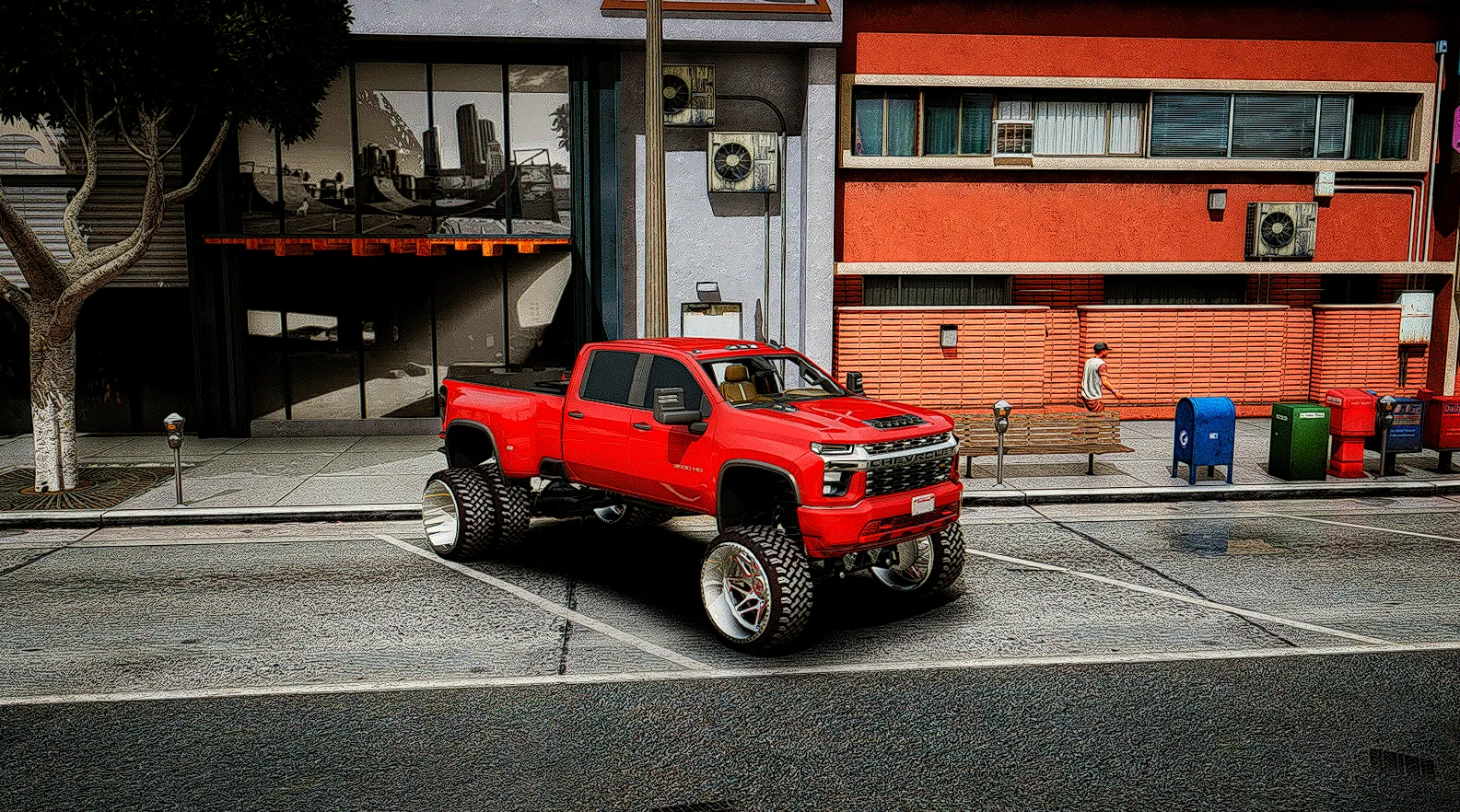 Snoozypb27 2020 chevy dually FiveM truck, photo 1