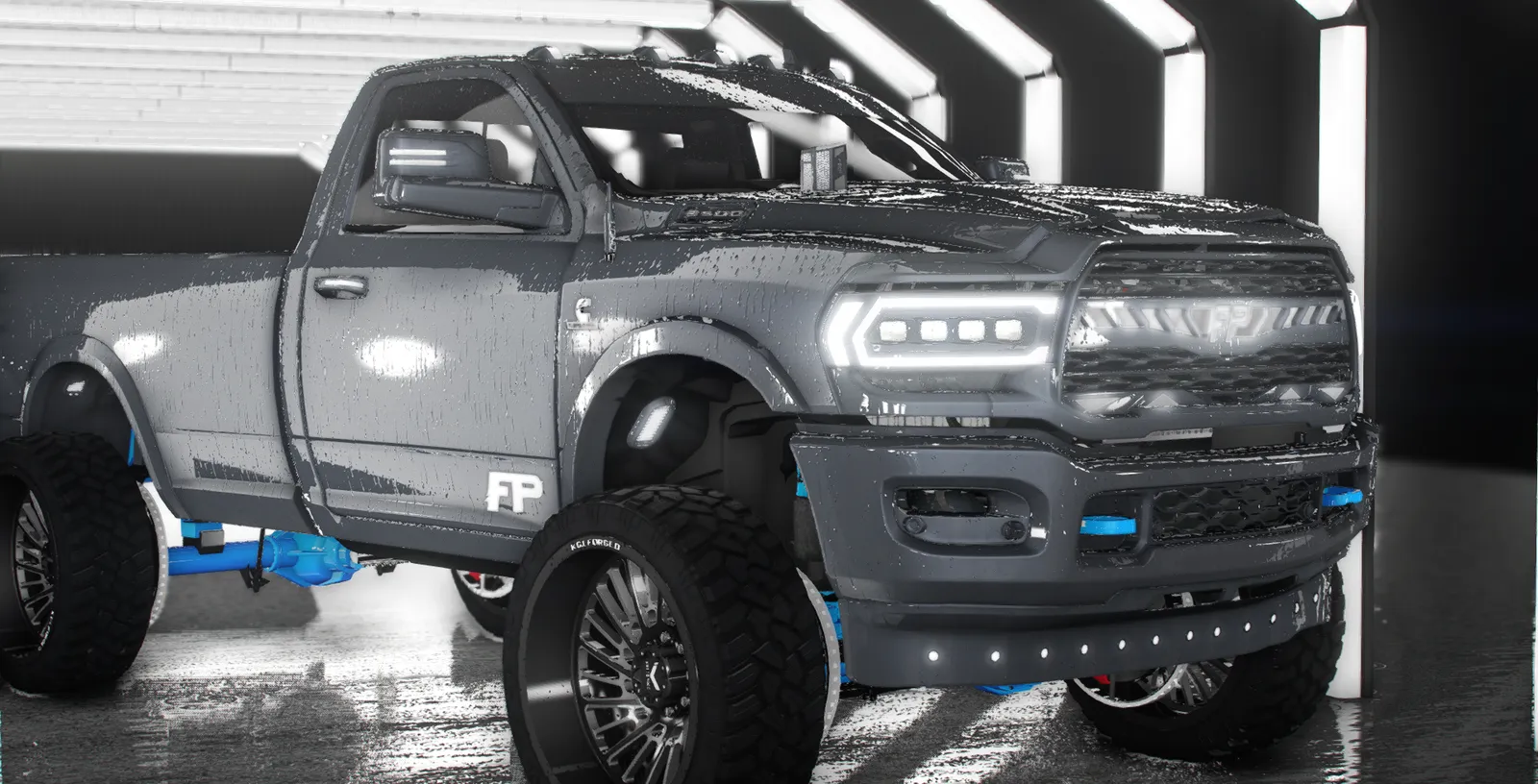 Snoozypb36 Single cab 5th gen FiveM truck, photo 1