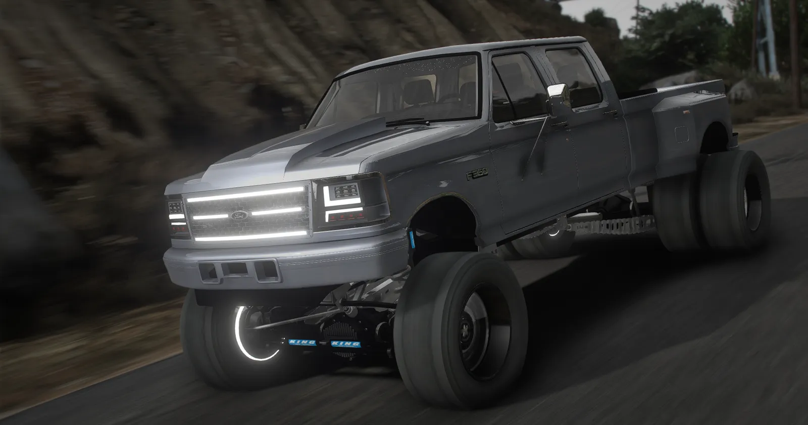 Snoozypb42 1997 ford f350 obs FiveM truck, photo 1