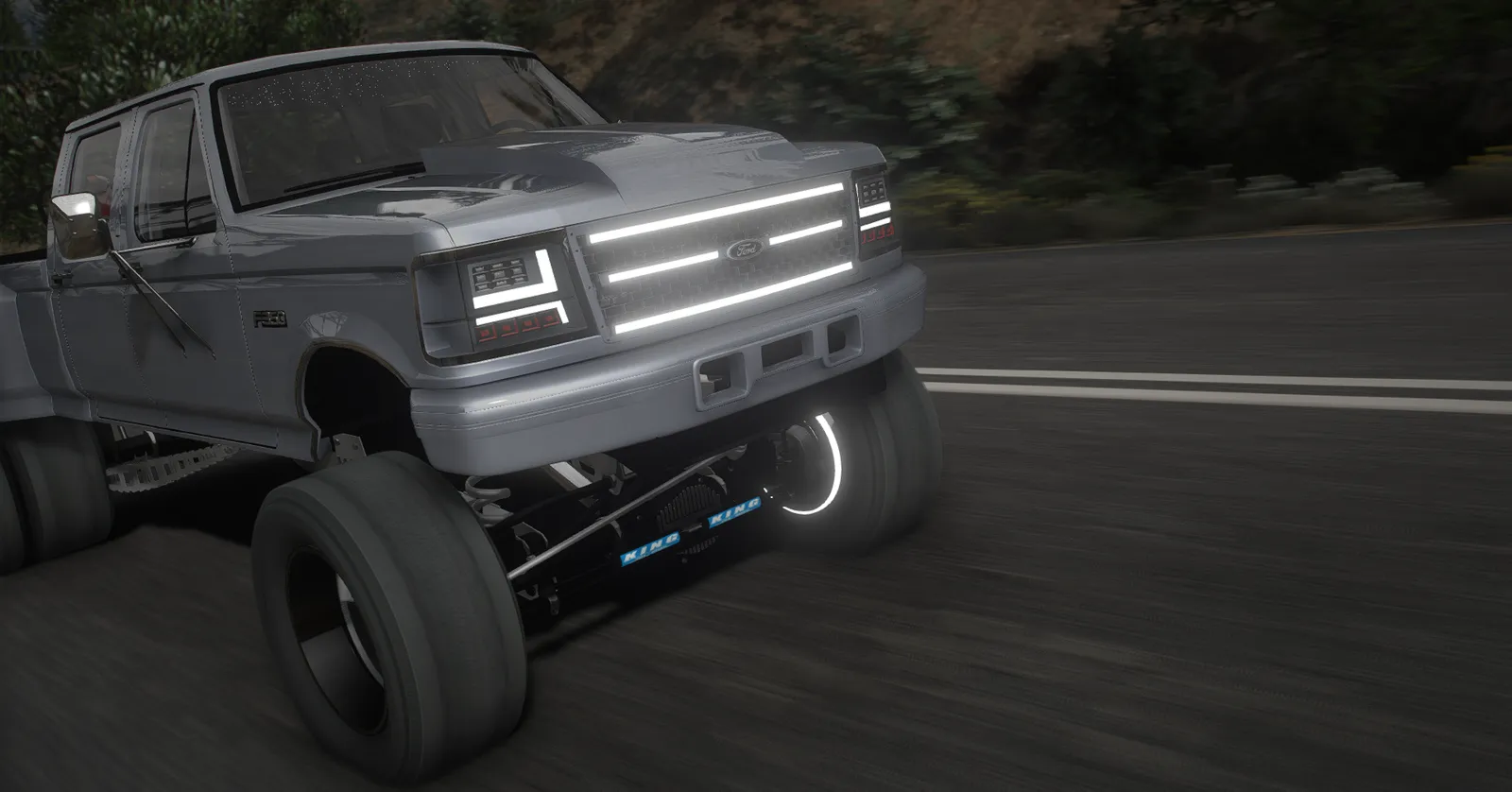 Snoozypb42 1997 ford f350 obs FiveM truck, photo 3