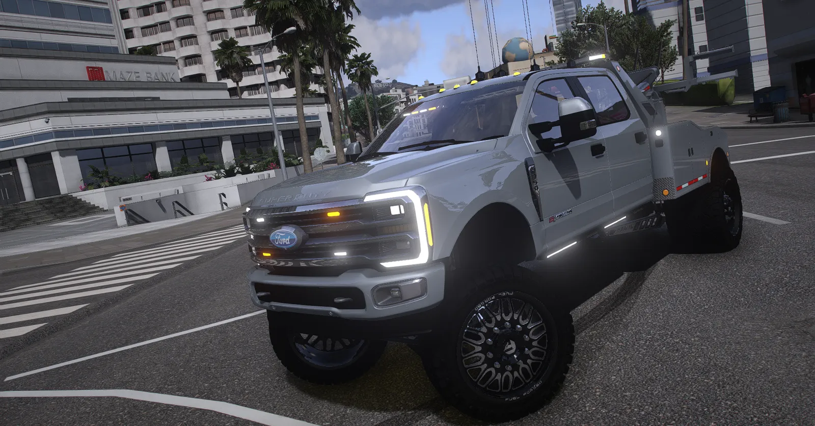 Snoozypb51 2025 Ford f350 Tow truck FiveM truck, photo 1