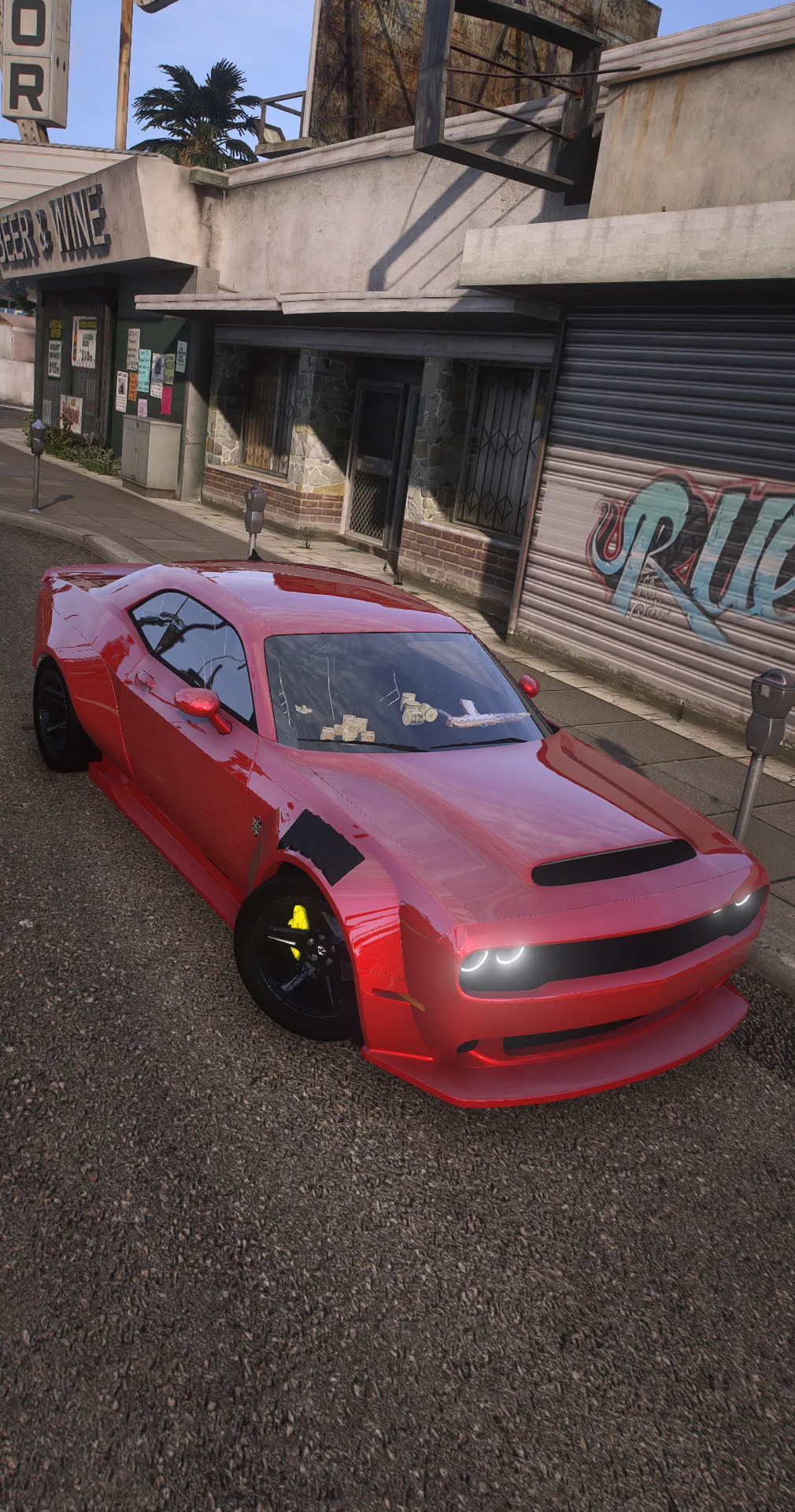 Snoozypb53 Challenger widebody FiveM truck, photo 1