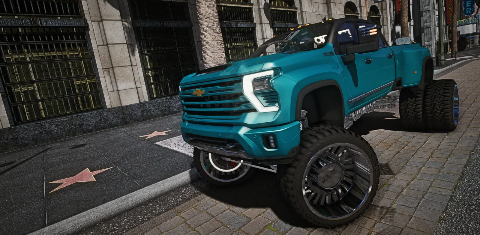 Snoozypb57 2025 chevy dually FiveM truck, photo 1