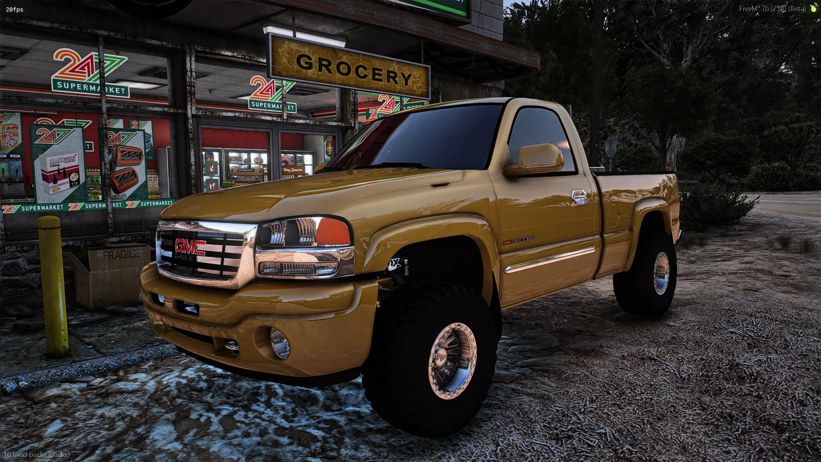 Snoozypb71 Single cab gmc FiveM truck, photo 2