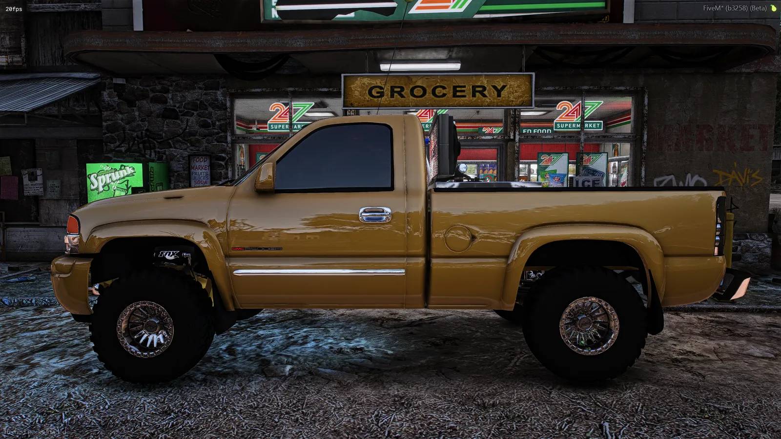 Snoozypb71 Single cab gmc FiveM truck, photo 3