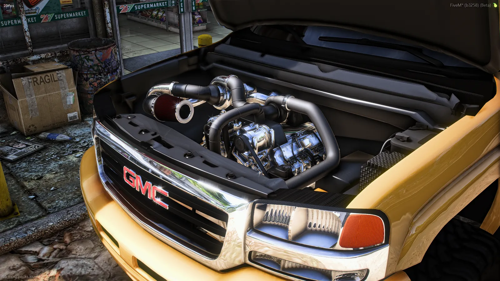 Snoozypb71 Single cab gmc FiveM truck, photo 9