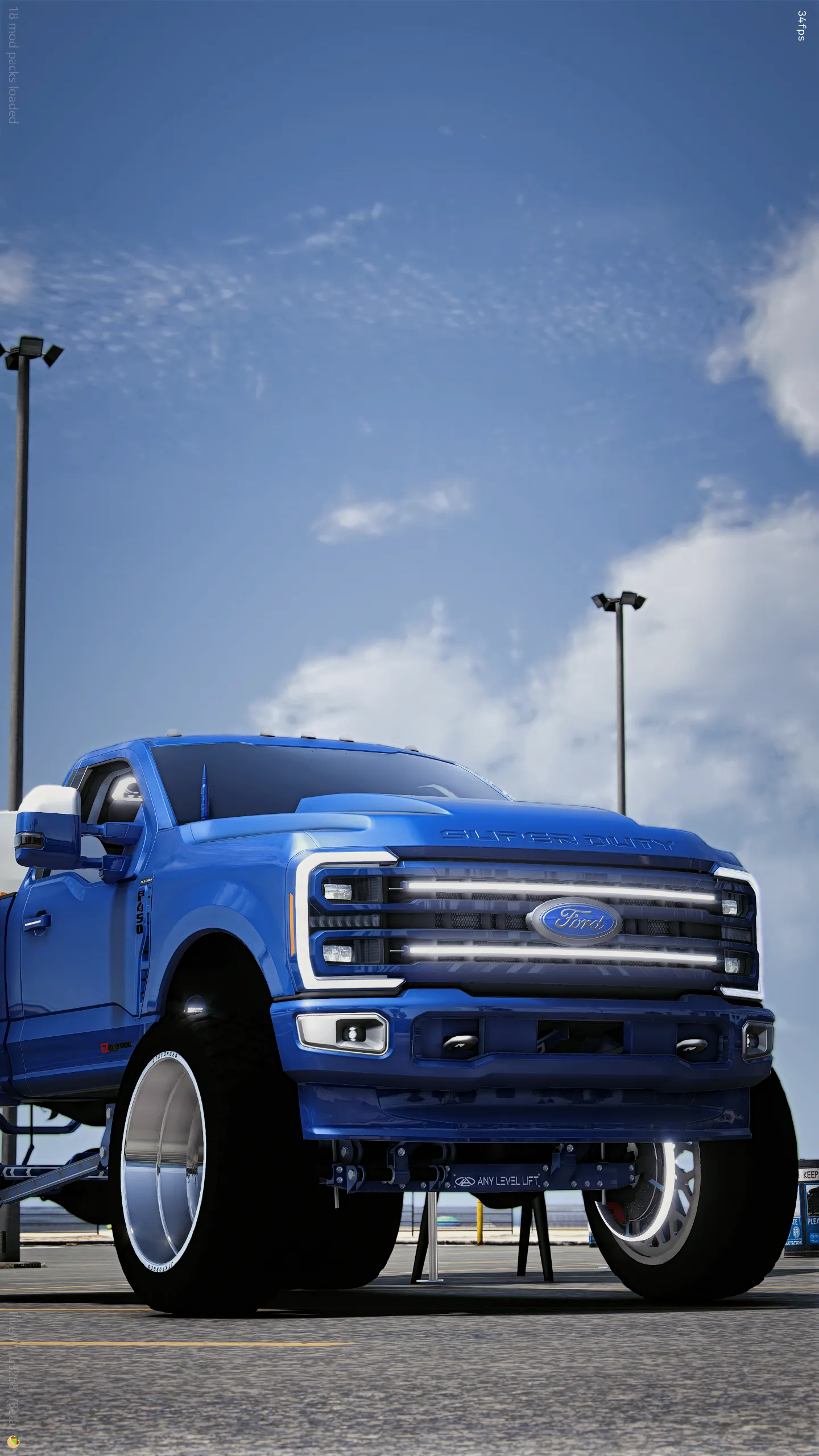 Snoozypb72 2025 single cab ford f350 FiveM truck, photo 2