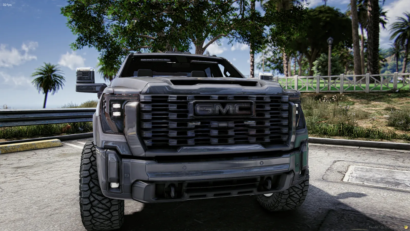 Snoozypb78 Cop 24 gmc 2500 FiveM truck, photo 2