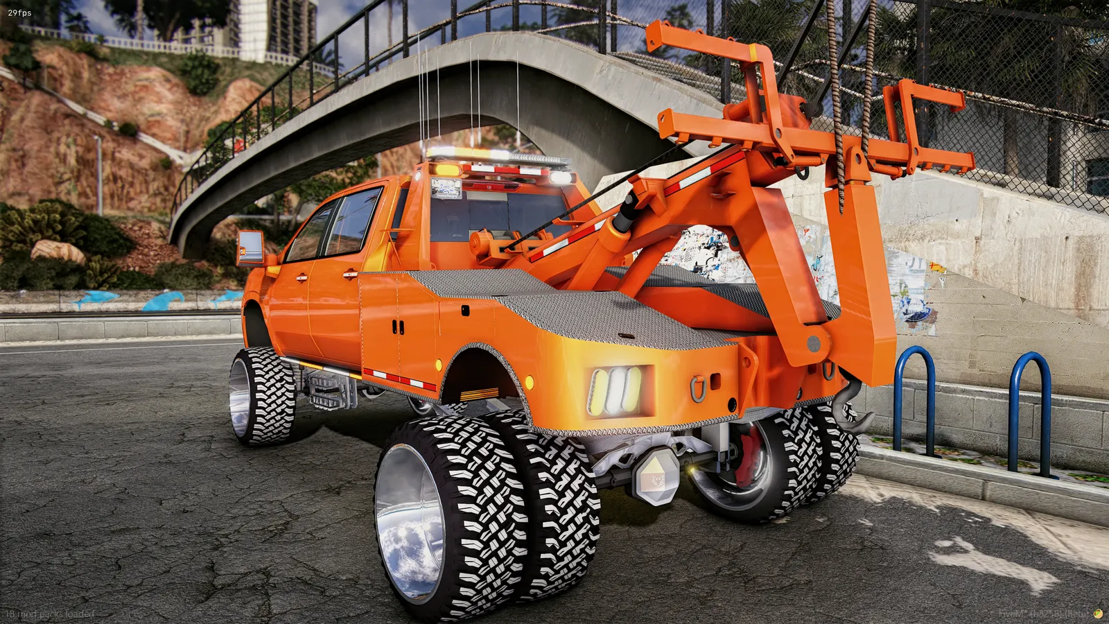 Snoozypb81 Tow 24 gmc 2500 FiveM truck, photo 6