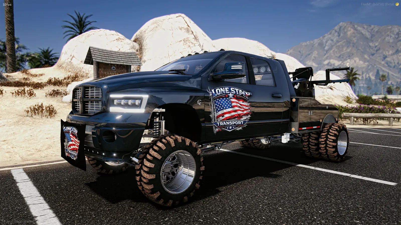Snoozypb82 3g dodge tow truck FiveM truck, photo 10