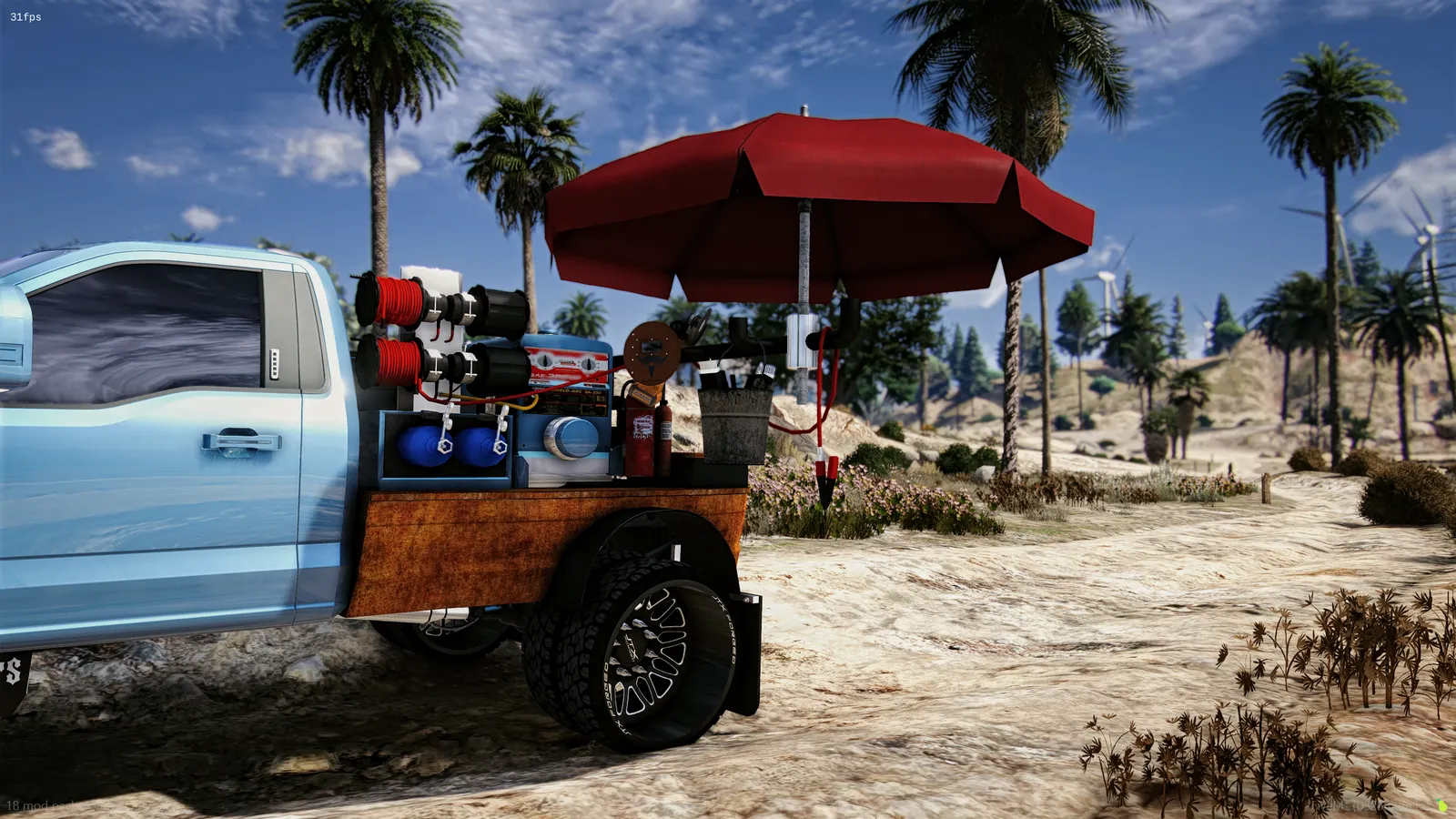 Snoozypb84 2025 f450 single cab weld truck FiveM truck, photo 2