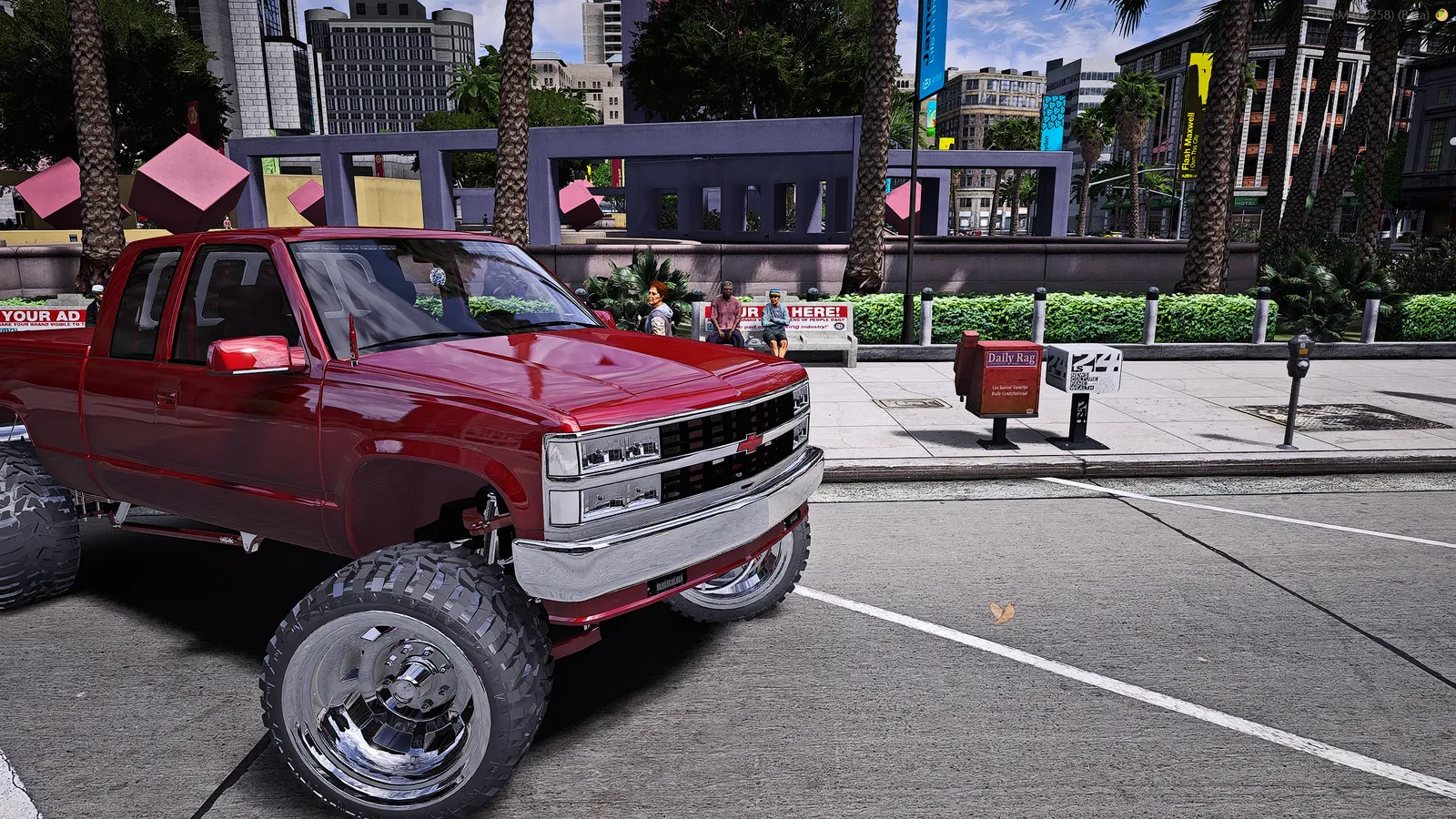 Snoozypb97 Chevy obs cop truck FiveM truck, photo 1