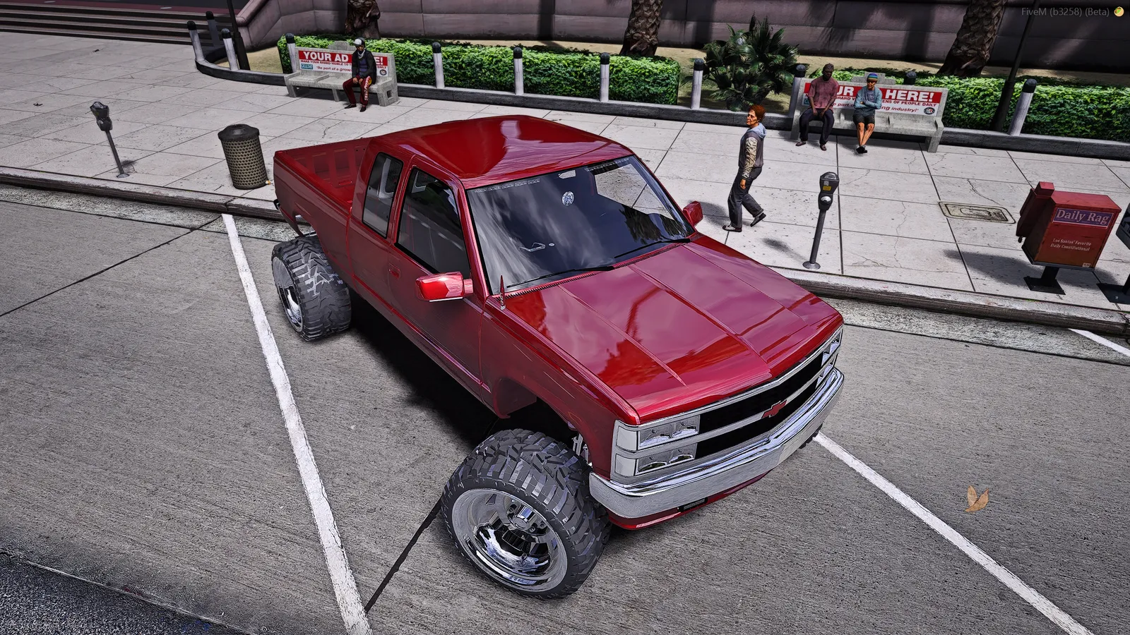 Snoozypb97 Chevy obs cop truck FiveM truck, photo 7