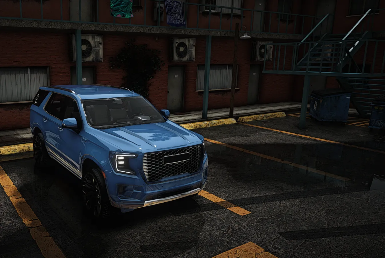 Snoozypbdb30 Debadged 2021 gmc yukon FiveM truck, photo 1