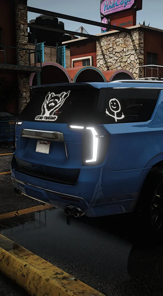 Snoozypbdb30 Debadged 2021 gmc yukon FiveM truck, photo 5