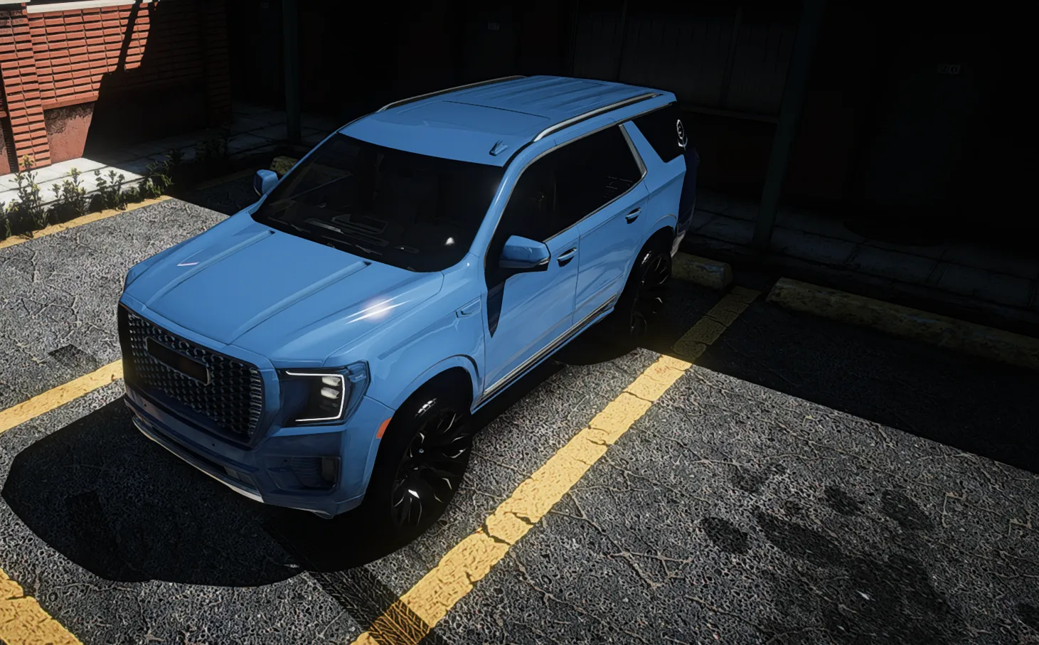 Snoozypbdb30 Debadged 2021 gmc yukon FiveM truck, photo 2