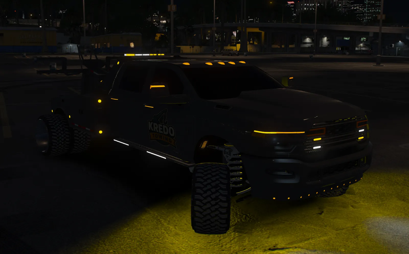 Snoozypbdb35 2025 6th gen dodge Tow truck debadged FiveM truck, photo 8